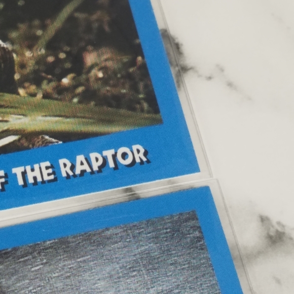 Vintage JP Topps Trading Cards Lot of 10 Jurassic Park Movie Cards Lot #2 - Picture 5 of 12